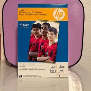 HP Advanced Inkjet Photo Paper 4x6 inches Glossy Finish